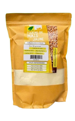 Farine de maïs jaune